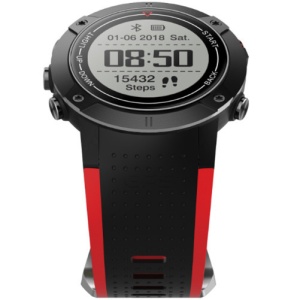 Smartwatch iUni DM18, Standby-Zeit 30 Tage, GPS, Bluetooth, OLED, wasserdicht, rot - Img 9