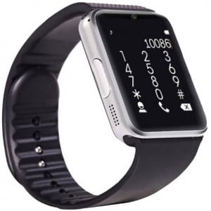 Smartwatch iUni GT08s Plus, Telefon, Bluetooth, 1,54 Zoll, Silber - Img 7