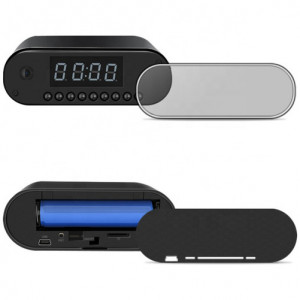 Spionageuhr mit WLAN-Kamera iUni IP07, Full HD, 160°, Nachtsicht, Bewegungssensor, P2P - Img 10