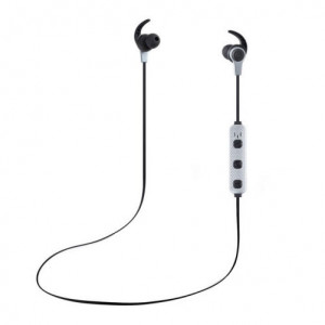 Ακουστικό Bluetooth iUni CB41, Μαγνήτης, Ελεύθερα χέρια, Γκρι