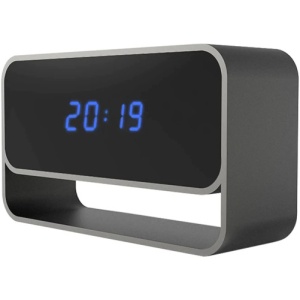 Ρολόι iUni Spy IP27, κάμερα κατασκοπείας 1080p Full HD, ασύρματη, P2P, νυχτερινή όραση, εγγραφή φωνής και βίντεο, Υποδοχή κάρτας microSD - Img 3