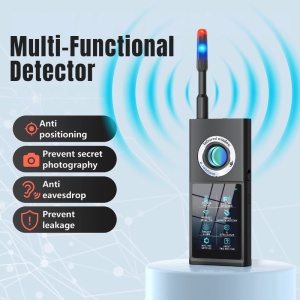 Детектор за камери, микрофони, GPS-тракери, подслушвателни устройства, iUni F888, OLED сензорен екран, Smart AI, честоти 50–8000 MHz - Img 2