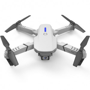 Дрон iUni E88 Pro, 4K, WiFi, 2 камери, сгъваеми ръце, предаване на телефонни разговори в реално време, сив - Img 9