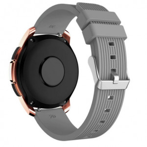 Каишка iUni Спортен 20 мм за Gear S2 Силикон Сив - Img 3
