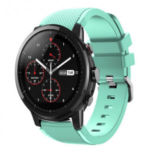 Каишка iUni 22 мм за Gear S3 Силикон Light Син - Img 1