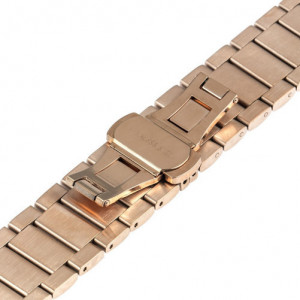 Каишка iUni 22 мм за Gear S3 Стомана Rose Gold - Img 8
