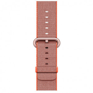 Каишка iUni Woven Strap за Apple Watch 1/2/3/4/5/6/7 38 мм Найлон Velvet Червен - Img 7