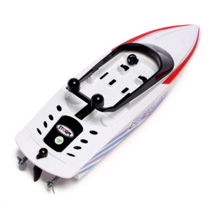 Лодка за дистанционно iUni RC Racing Boat Водоустойчив, 2.4Ghz Честота, Бял - Img 10