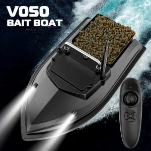Лодка за риболовна стръв iUni V050, 500m, капацитет 2 кг, 5200mAh, 10km/h, 2.4GHz дистанционно управление - Img 5