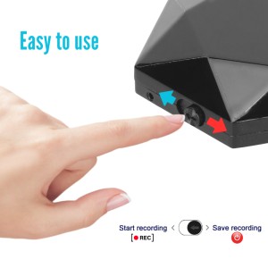 Мини шпионски рекордер-пендант iUni V08, 8GB, Гласов активиран, MP3 плейър - Img 5