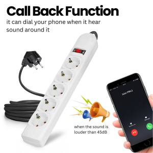 Удължител iUni SpyMic PRL1, GSM шпионски микрофон, Слушане в реално време - Img 8