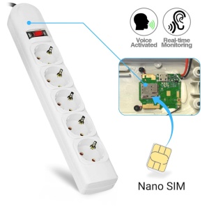 Удължител iUni SpyMic PRL1, GSM шпионски микрофон, Слушане в реално време - Img 6