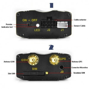 GPS Tracker iUni Track i7, Кола, GPS проследяване, Микрофон, Неограничена автономия - Img 8