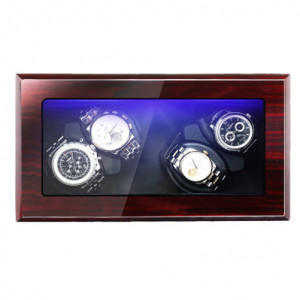 iUni Automatischer Uhrenwickler, Watch Winder 4 Mahon-Black - Img 11