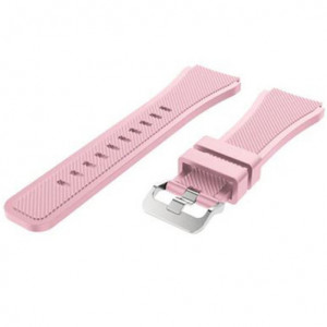 iUni-bandje 22 mm voor Gear S3, zacht siliconen, roze - Img 4