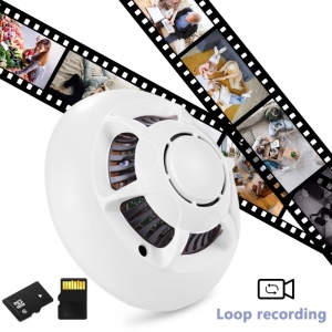 iUni D103 Spionagekamera für Rauchmelder, WLAN, 4K-Auflösung, MicroSD-Kartensteckplatz - Img 3