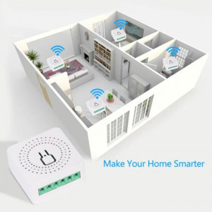 iUni DS2 Smart Relay, WiFi, 16A, Smart Life / Tuya Smart, програмируем, гласово управление - Img 8