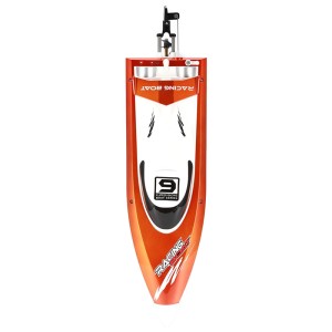 iUni FT009i Top Speed Racing Umgedrehtes ferngesteuertes Boot mit 2 Akkus, orange - Img 7