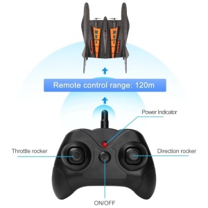iUni FX815 Op afstand bestuurbare vliegtuig, 2,4 GHz, vaart op water, schokbestendig, gyroscoop - Img 9