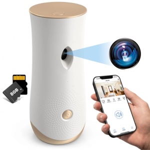 iUni IP77 Minikamera, WLAN, Full HD, 8 GB, Live-Ansicht auf dem Smartphone