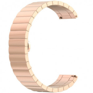 iUni Link-armband 20 mm, metaal voor Gear S2, roestvrij staal, roségoud - Img 2
