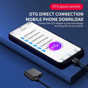 iUni Q63 mini-spionagerecorder, 32 GB, magnetisch, spraakgestuurd, mp3-speler - Img 9