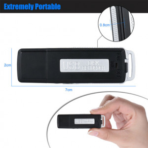 iUni SpyMic STK98 USB-Stick mit Spionagemikrofon, Diktiergerät, 8 GB interner Speicher - Img 12