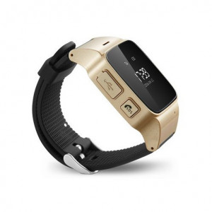 iUni U100 Smartwatch für Kinder und Erwachsene, GPS, integriertes Telefon, Schrittzähler, Benachrichtigungen, WLAN, Champagne Gold - Img 4