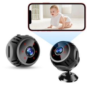 iUni W8 Мини шпионска камера, Wi-Fi, 8GB, Full HD изглед, сензор за движение, нощно виждане - Img 9