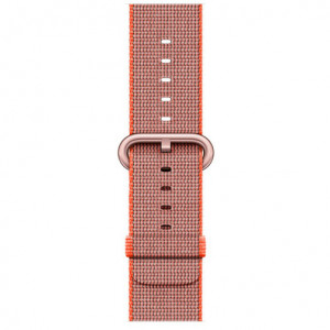 iUni Woven Strap Armband für Apple Watch 1/2/3/4/5/6/7, 40 mm, Nylon, Velvet, rot - Img 8