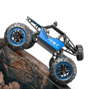 iUni YHC021 Автомобил с дистанционно управление, мащаб 1:18, офроуд автомобил за катерене, 27 MHz, син - Img 7