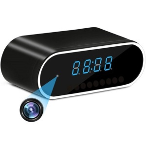 Ρολόι-κάμερα κατασκοπείας με Wi-Fi iUni IP07, Full HD, 8 GB, γωνία 160°, νυχτερινή όραση, αισθητήρα κίνησης, P2P - Img 10