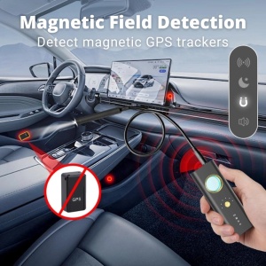 Детектор iUni R35 за Камери, Шпионски Микрофони и GPS Локатори, Честота 1-6500 MHz - Img 3
