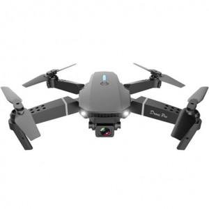 Дрон iUni E88 Pro, 4K, WiFi, 2 камери, сгъваеми ръце, предаване на живо по телефона, черен - Img 2