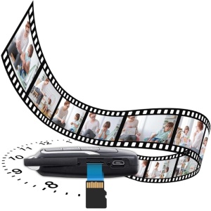 Ключ за кола с шпионска камера iUni RMS25, 16GB, Full HD, детекция на движение, снимка, видео - Img 2