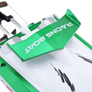 Лодка за дистанционно iUni FT009 Top Speed Racing Flipped Boat, Зелен - Img 5