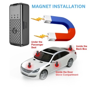 Мини GPS проследяващо устройство iUni L2 с GSM шпионски микрофон, 4G, GPS проследяване и проследяване, магнитна дръжка - Img 4
