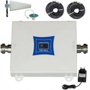 GSM 900 MHz signal booster, iUni KW17W-GSM, digital, compact