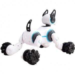iUni 800A: slimme robothond met gebaren- en afstandsbediening, 360° draaibaar, wit - Img 4