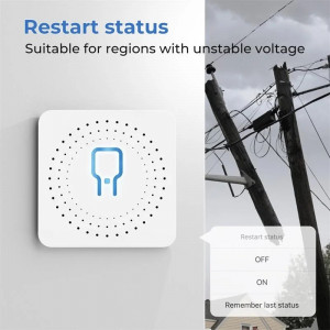 iUni DS2 Smart Relay, WiFi, 16A, Smart Life / Tuya Smart, програмируем, гласово управление - Img 9