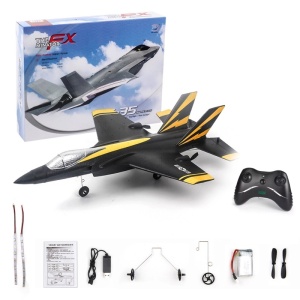 iUni FX835 Speelgoedvliegtuig met afstandsbediening, gyroscoop, schokbestendig, led-verlichting - Img 10