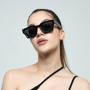 iUni iEye Ретро квадратни слънчеви очила, UV400 - Img 4