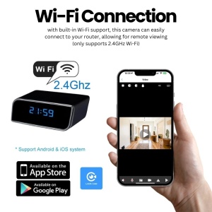 iUni IP99 Minikamera, Full HD, 64 GB, 150°, Nachtsicht, Live-Ansicht auf dem Smartphone - Img 3