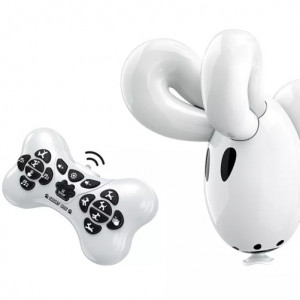 iUni K32A Intelligenter Roboterhund, Ballonhund, 50 Funktionen, Touch-Steuerung, Fernbedienung, schwarz-weiß - Img 11