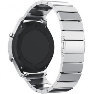 iUni Link Armband 20 mm für Gear S2, Edelstahl, silberfarben - Img 2