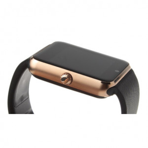 Smartwatch iUni GT08s Plus, τηλέφωνο, κάμερα, Bluetooth, 1,54 ίντσες, χρυσό - Img 6