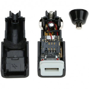 Зарядно за кола iUni SpyMic N16, GSM Шпионски микрофон, GPS проследяване, Черен - Img 7