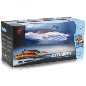 Лодка за дистанционно iUni RC Racing Boat Водоустойчив, 2.4Ghz Честота, Бял - Img 10
