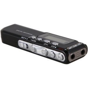 Мини професионален диктофон iUni SpyMic REP04, 8 GB вътрешна памет, MP3 Player - Img 4