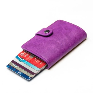 Портфейл iUni P2, RFID, слот за 6 карти, Magenta - Img 10